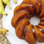 Tiger Bananen Kuchen aus alten braunen Bananen backen Rezept Thermomix Schokolade Bananenkuchen Gugelhupf Kastenkuchen Blech