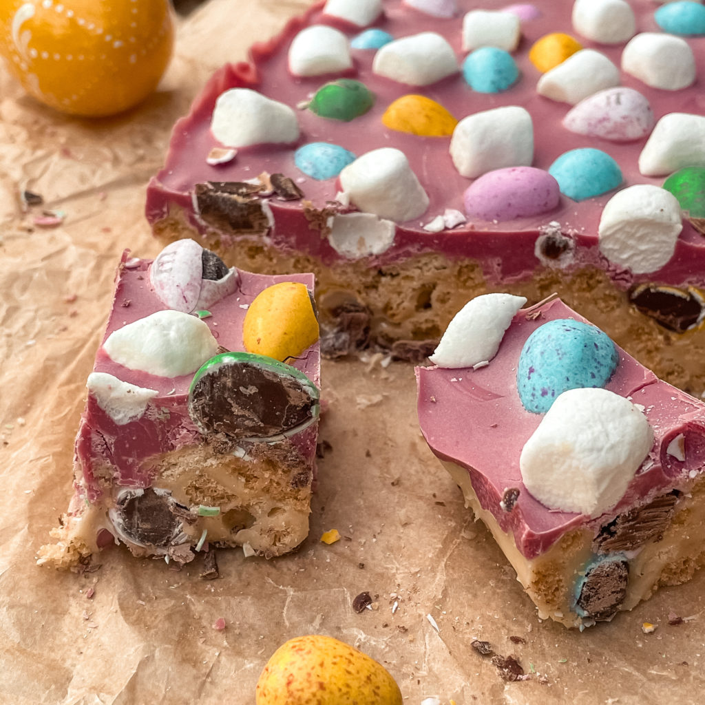 Oster Toffees Ruby Rocks Thermomix Rezept Geschenk aus der Küche Ostergeschenk